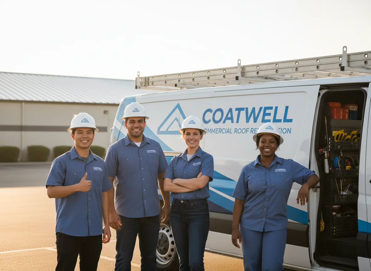 Commercial roof coating company in Rosalie, NE